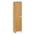 72" H One-Wide Single-Tier Locker - Shown in Light Oak w/ door closed